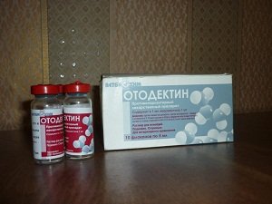 отодектин инструкция по применению для собак дозировка